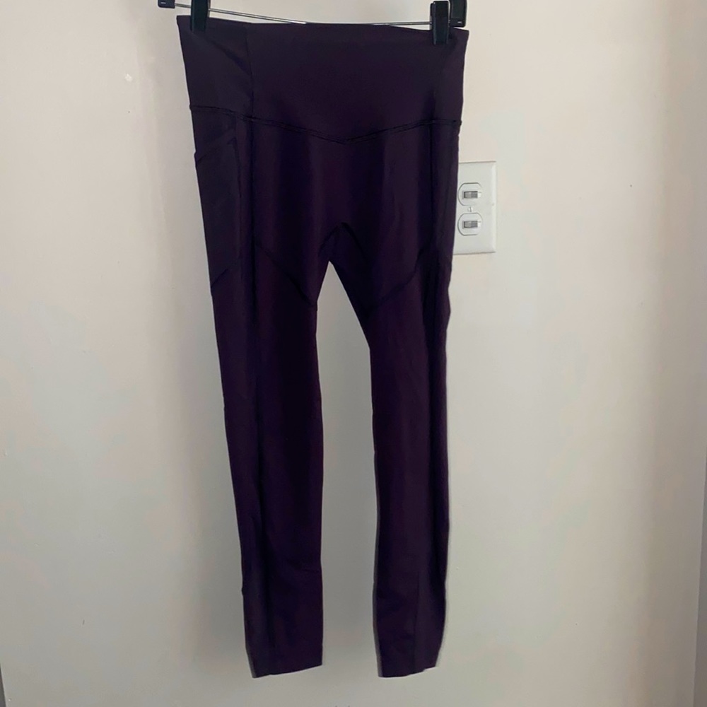Lululemon High Rise Leggings with Side Pockets